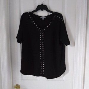 Women's Black Blouse Size 1X